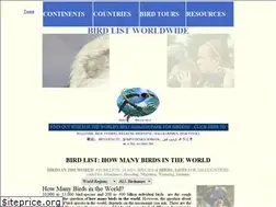 Sites similar to birdlist.org