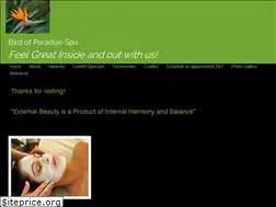 Sites similar to birdofparadisespa.com
