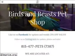Sites similar to birdsandbeastspetshop.com