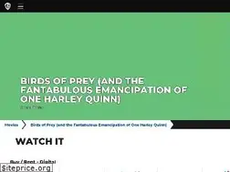 Sites similar to birdsofpreymovie.com