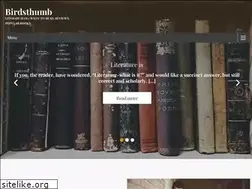 Sites similar to birdsthumb.org