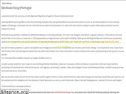 Sites similar to birdwatchingalentejo.com
