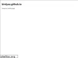 Sites similar to birdyoz.github.io