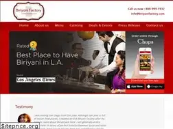 Sites similar to biriyanifactory.com