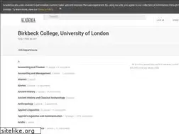 Sites similar to birkbeck.academia.edu