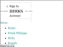 Sites similar to birks.com