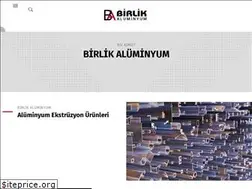 Sites similar to birlikaluminyum.com.tr