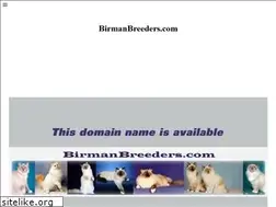 Sites similar to birmanbreeders.com