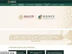 Sites similar to birmex.gob.mx