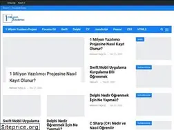 Sites similar to birmilyonyazilimci.com