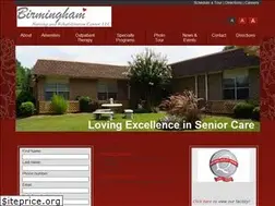 Sites similar to birminghamnursingandrehab.com