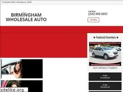 Sites similar to birminghamwholesaleauto.com