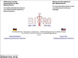 Sites similar to biro-medizintechnik.de