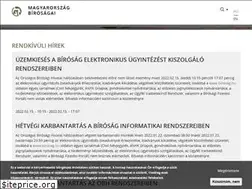 Sites similar to birosag.hu