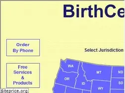 Sites similar to birthcertificate.com