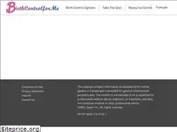 Sites similar to birthcontrolforme.ca