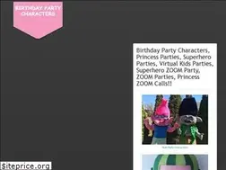 Sites similar to birthday-party-characters.com
