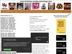 Sites similar to birthday-wishes-greetings.com