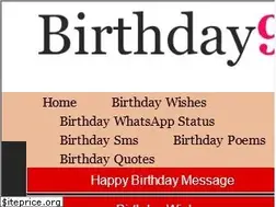Sites similar to birthday9.com