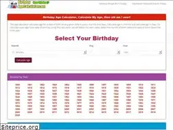 Sites similar to birthdayagecalculator.com