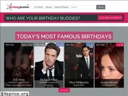 Sites similar to birthdaybuddies.net