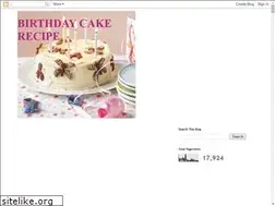 Sites similar to birthdaycake-recipe.blogspot.com