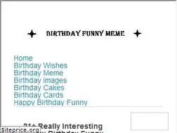 Sites similar to birthdayfunnymeme.com