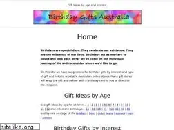 Sites similar to birthdaygifts.com.au