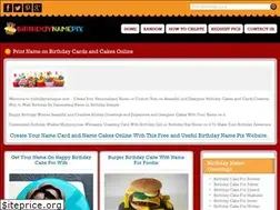 Sites similar to birthdaynamepix.com