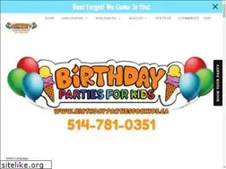 Sites similar to birthdaypartiesforkids.party