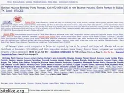 Sites similar to birthdaypartybouncehouses.com