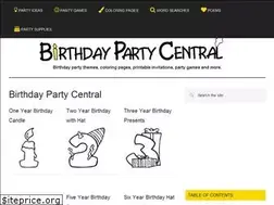 Sites similar to birthdaypartycentral.com