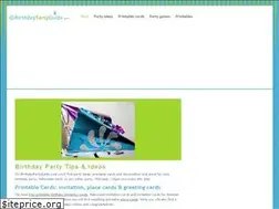 Sites similar to birthdaypartyguide.com