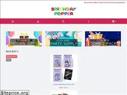 Sites similar to birthdaypopper.com