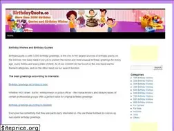 Sites similar to birthdayquote.co