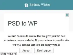 Sites similar to birthdaywishes.eu