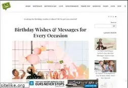 Sites similar to birthdaywishes.expert
