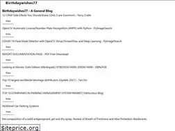 Sites similar to birthdaywishes77.com