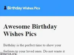 Sites similar to birthdaywishespics.com