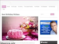 Sites similar to birthdaywishesstar.com