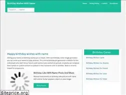 Sites similar to birthdaywisheswithname.com