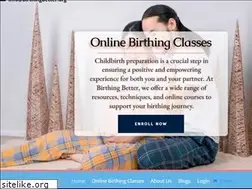 Sites similar to birthingbetter.com