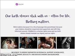 Sites similar to birthingmattersdoula.com