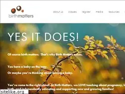 Sites similar to birthmatters.com