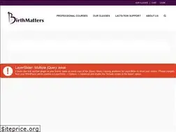 Sites similar to birthmattersok.com