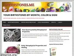Sites similar to birthstones.me