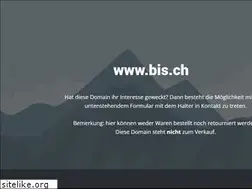 Sites similar to bis.ch