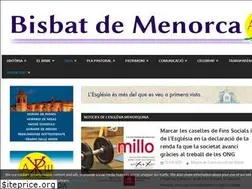 Sites similar to bisbatdemenorca.com
