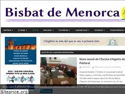 Sites similar to bisbatdemenorca.org