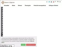 Sites similar to bisbatdeterrassa.org